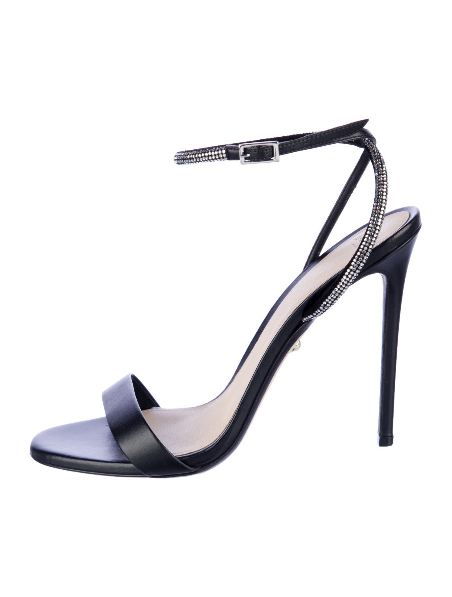 Alevi Leather Studded Accents Sandals