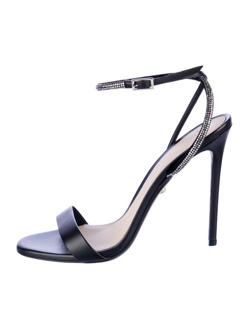 Alevi Leather Studded Accents Sandals