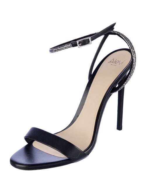 Alevi Leather Studded Accents Sandals