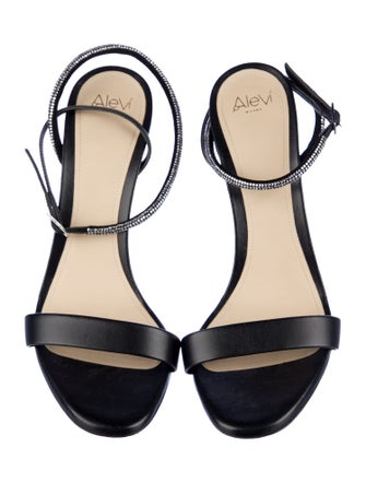 Alevi Leather Studded Accents Sandals