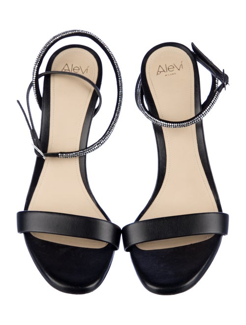 Alevi Leather Studded Accents Sandals