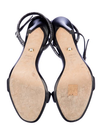 Alevi Leather Studded Accents Sandals