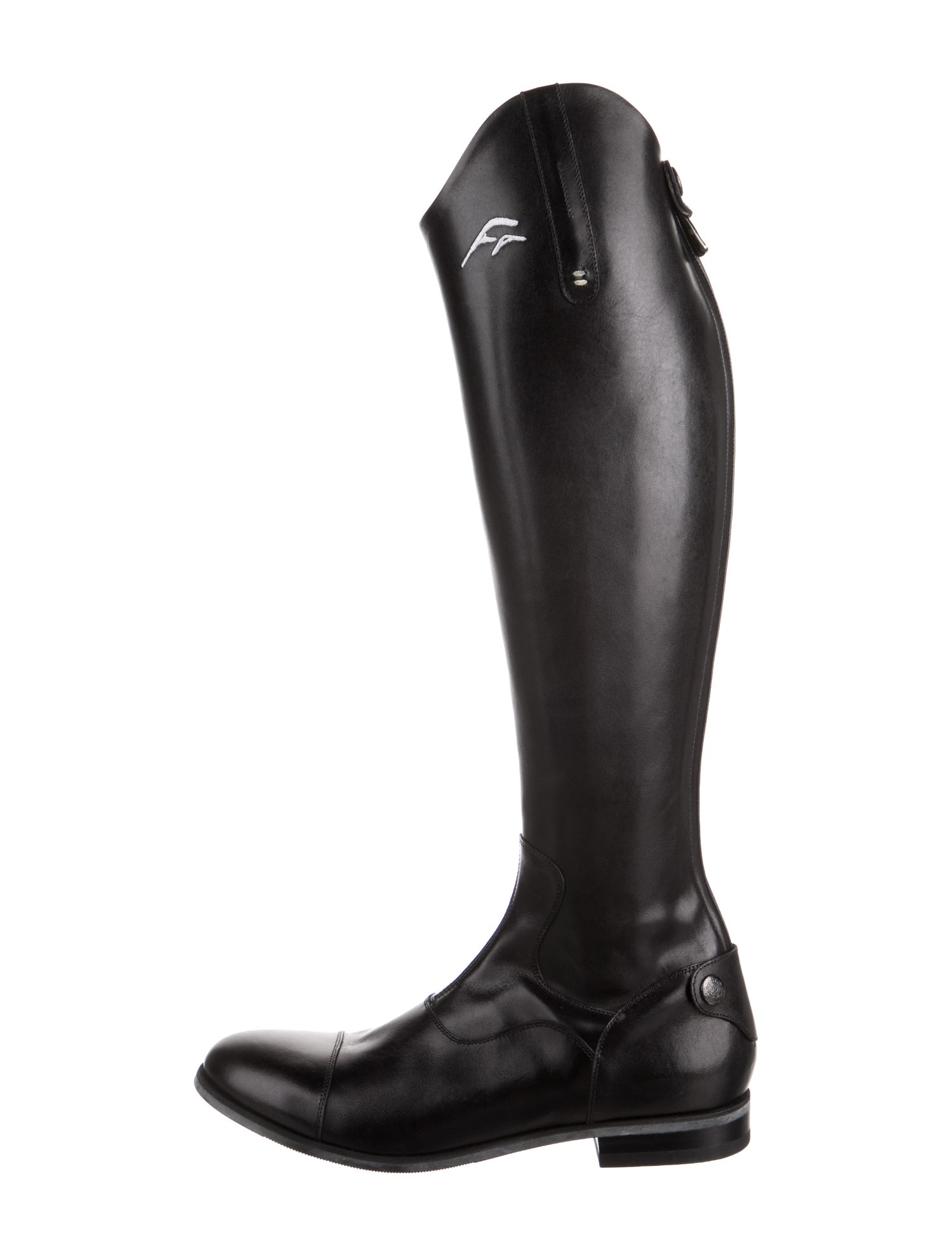 Alberto Fasciani Leather Riding Boots