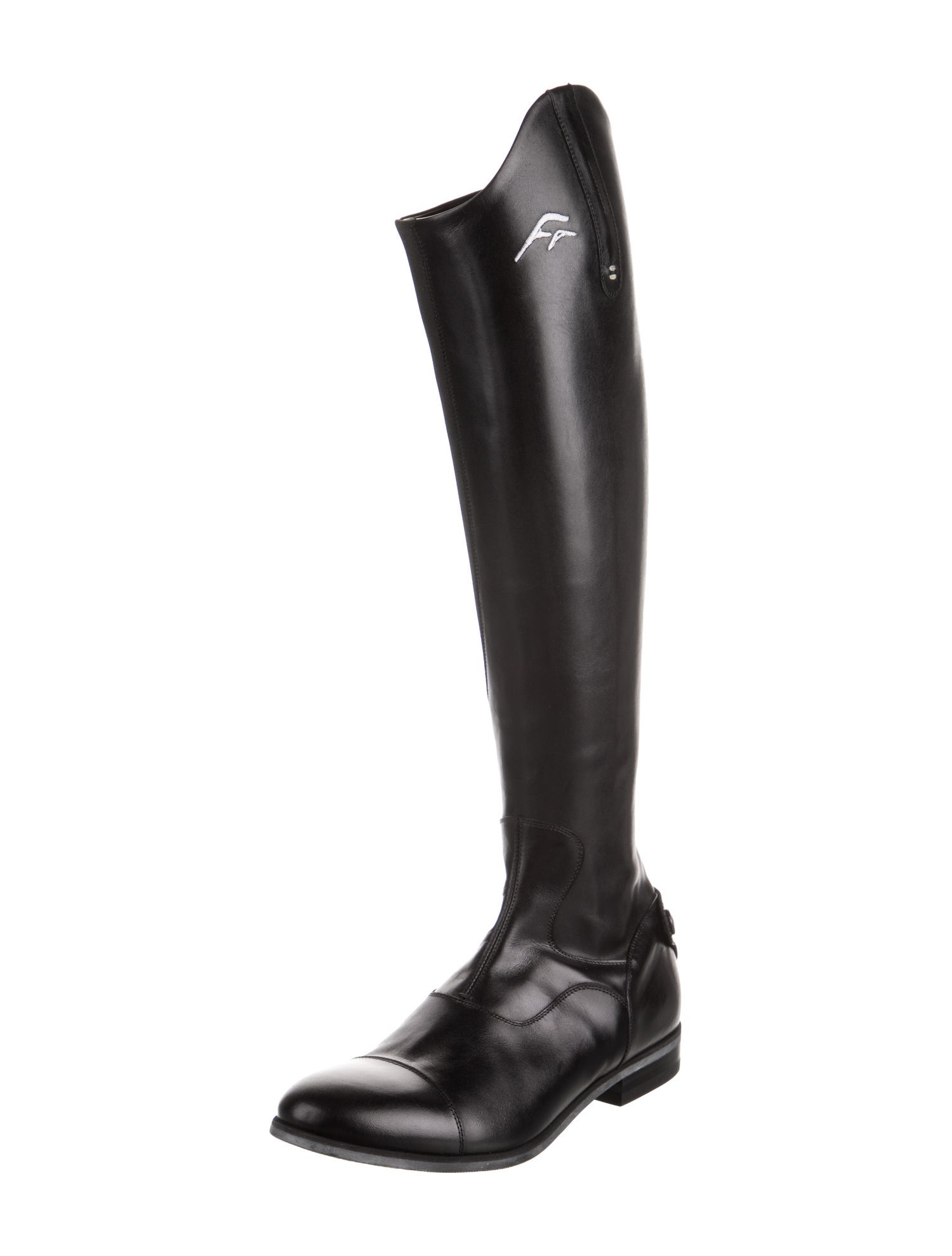 Alberto Fasciani Leather Riding Boots