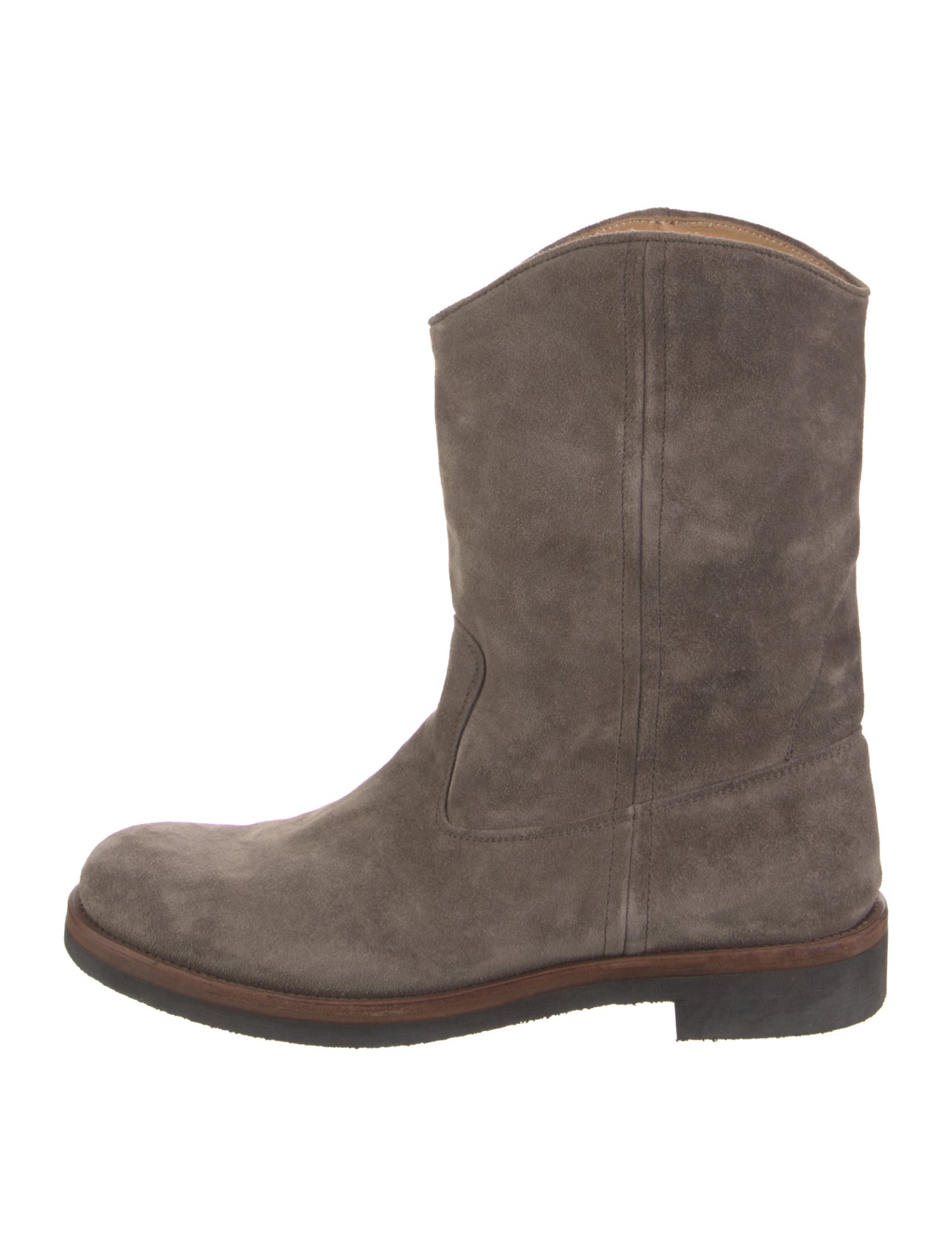 Alberto Fasciani Suede Western Boots