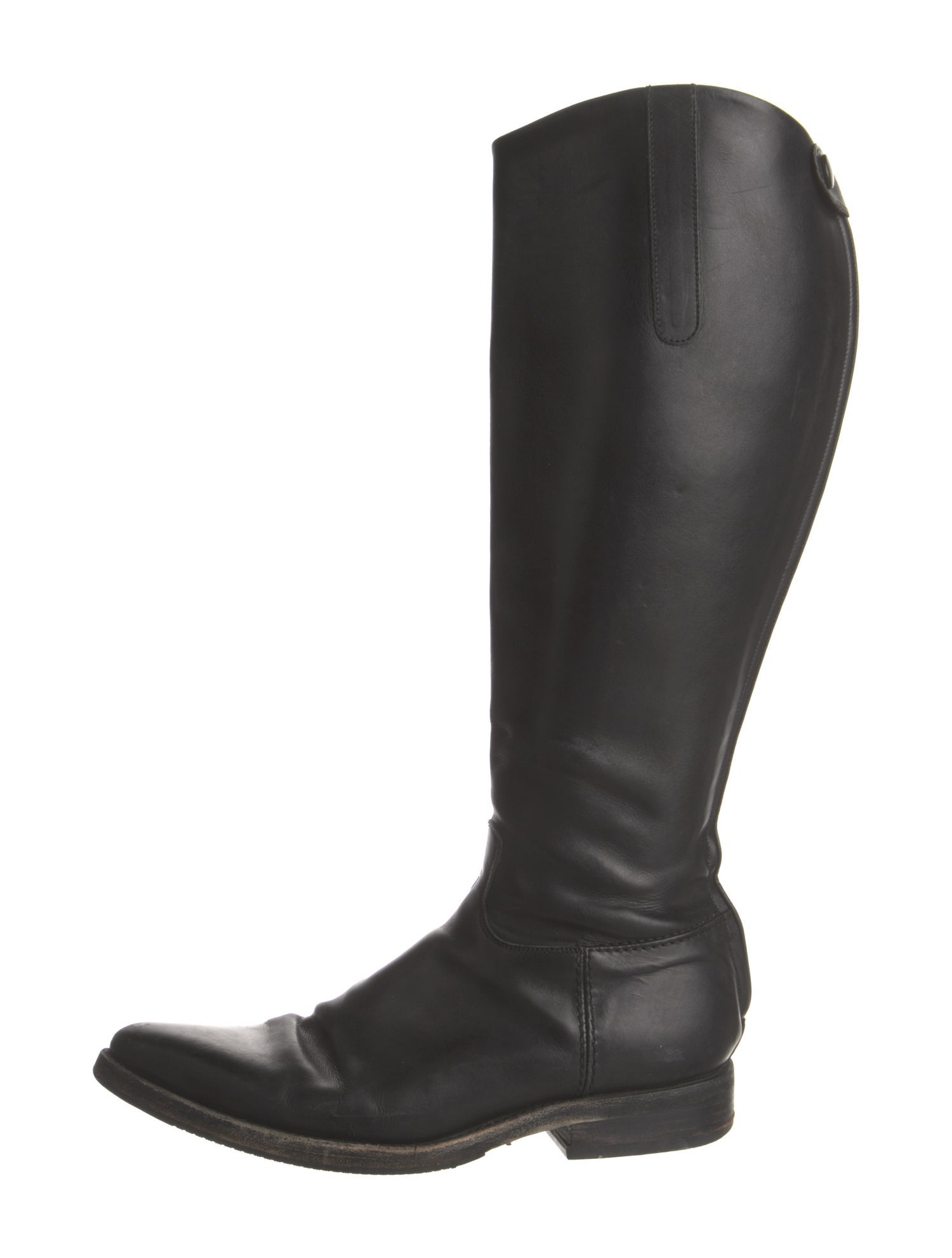 Alberto Fasciani Leather Riding Boots