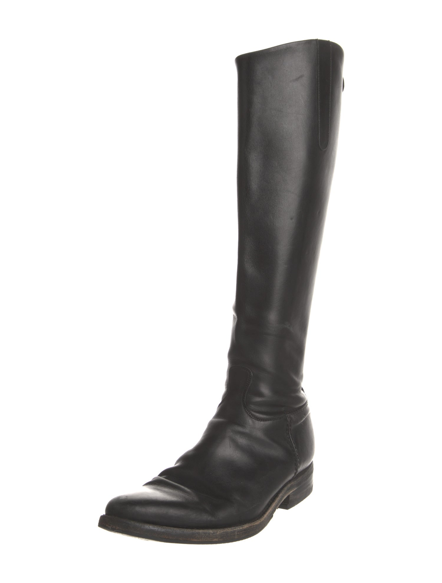 Alberto Fasciani Leather Riding Boots