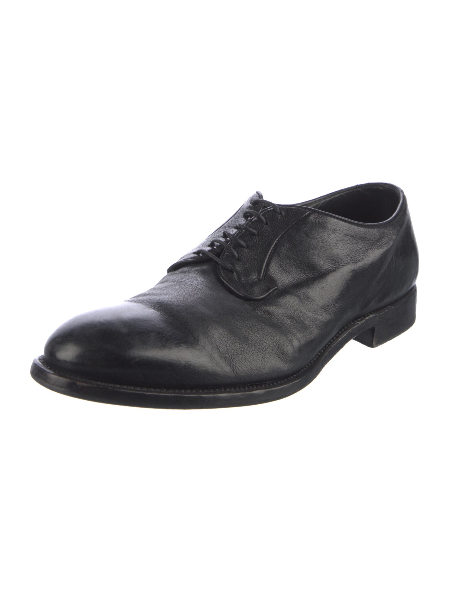 Alberto Fasciani Leather Derby Shoes