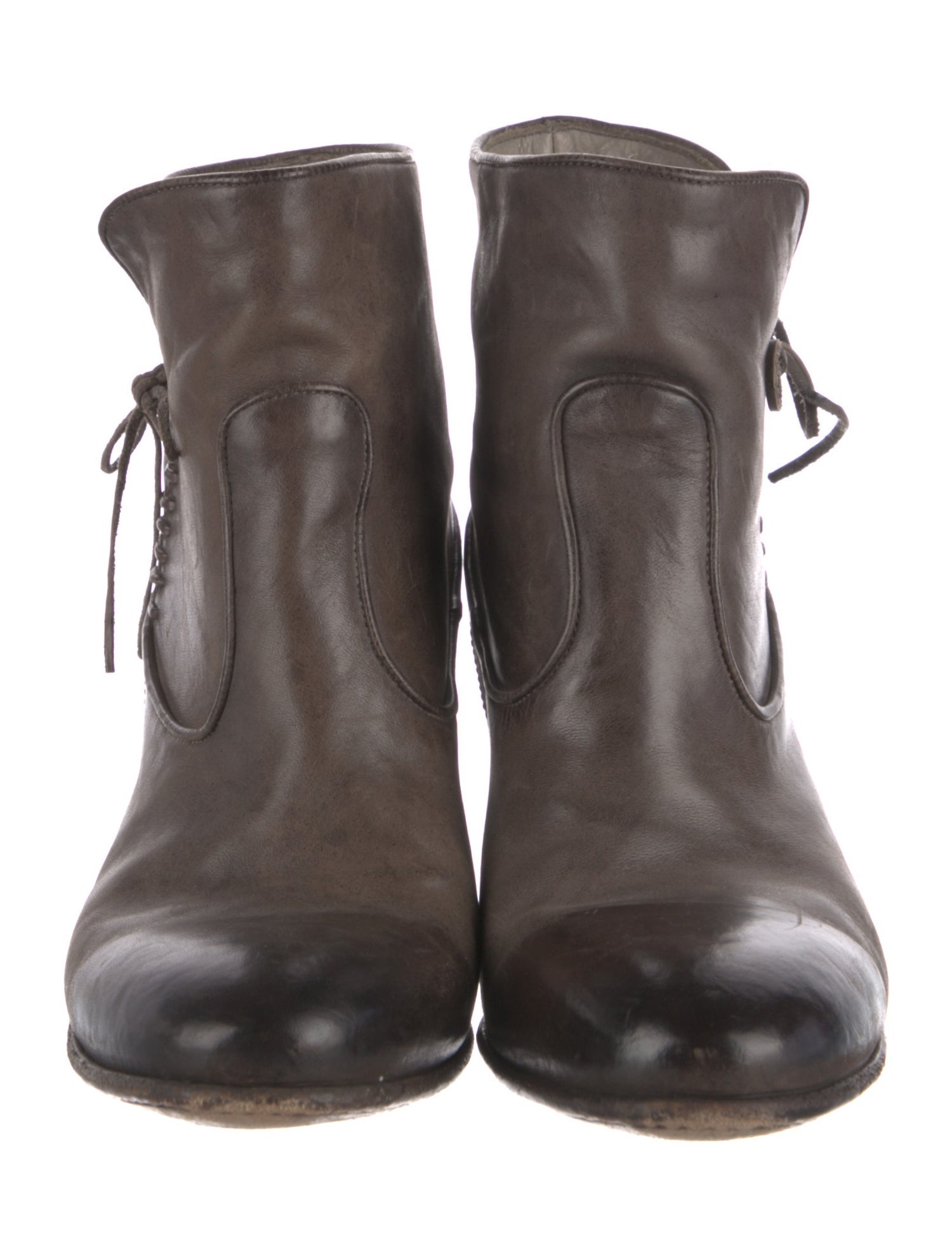 Alberto Fasciani Leather Moto Boots