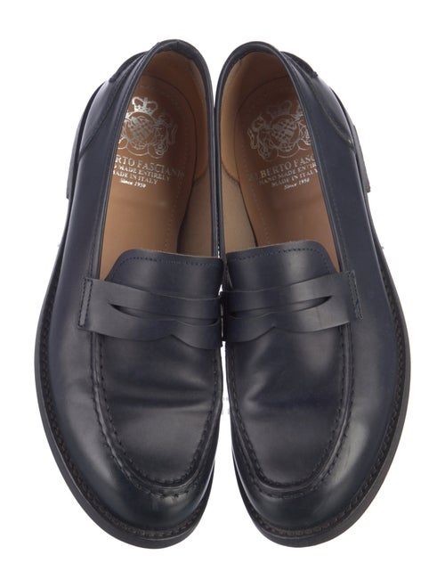 Alberto Fasciani Leather Loafers