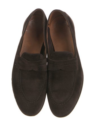 Alberto Fasciani Suede Loafers