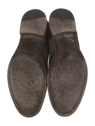 Alberto Fasciani Suede Loafers