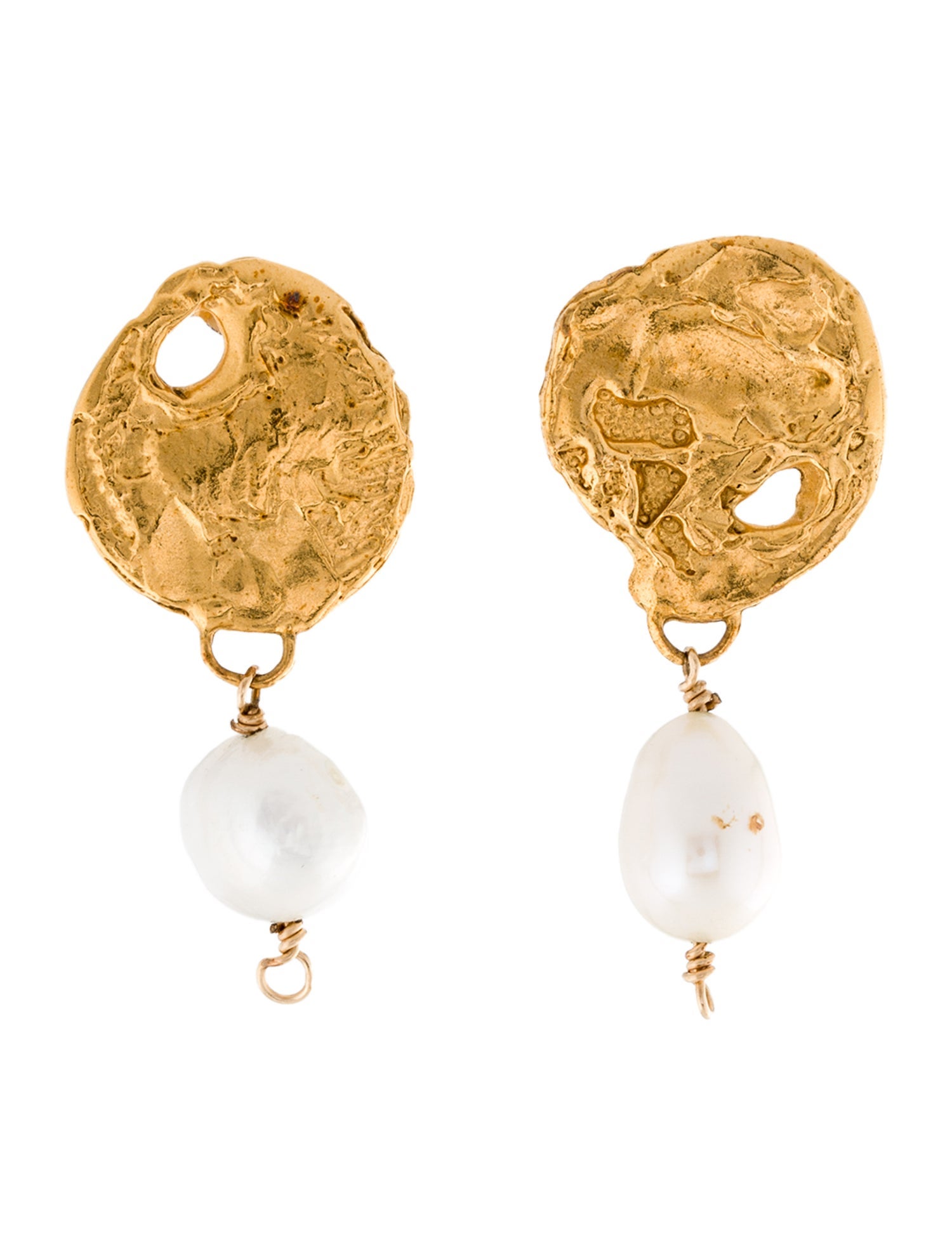 Alighieri Pearl The Beacon Drop Earrings