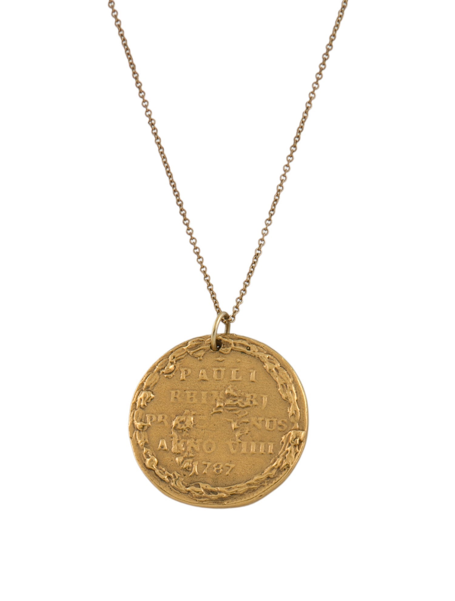 Alighieri IL Leone Medallion Pendant Necklace