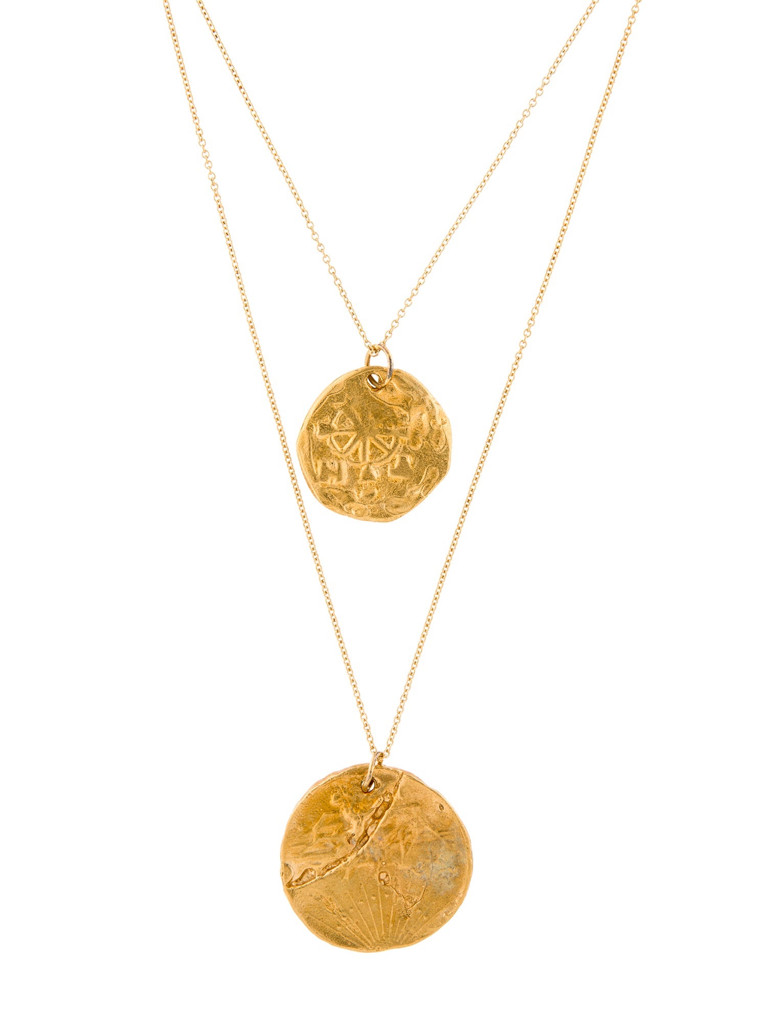 Alighieri The Winged Lion & The North Star Pendant Necklace Set