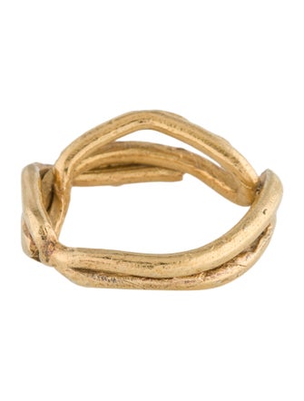 Alighieri Ancient Forest Textured Band Ring