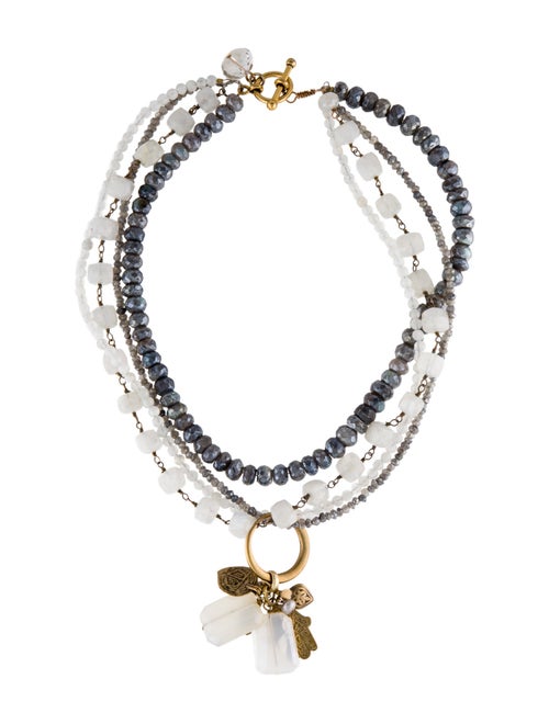 Alighieri Multi-Strand Stone Necklace