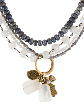 Alighieri Multi-Strand Stone Necklace