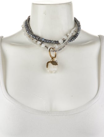 Alighieri Multi-Strand Stone Necklace