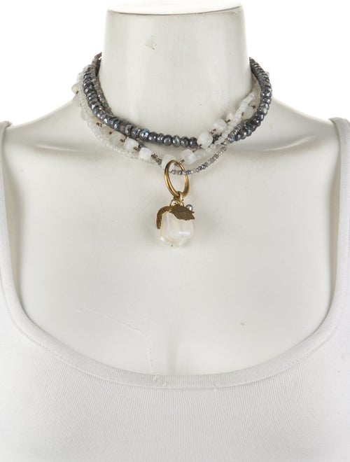 Alighieri Multi-Strand Stone Necklace
