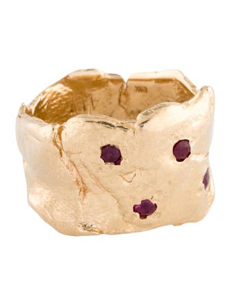 Alice Waese 14K Ruby Eulalie Band