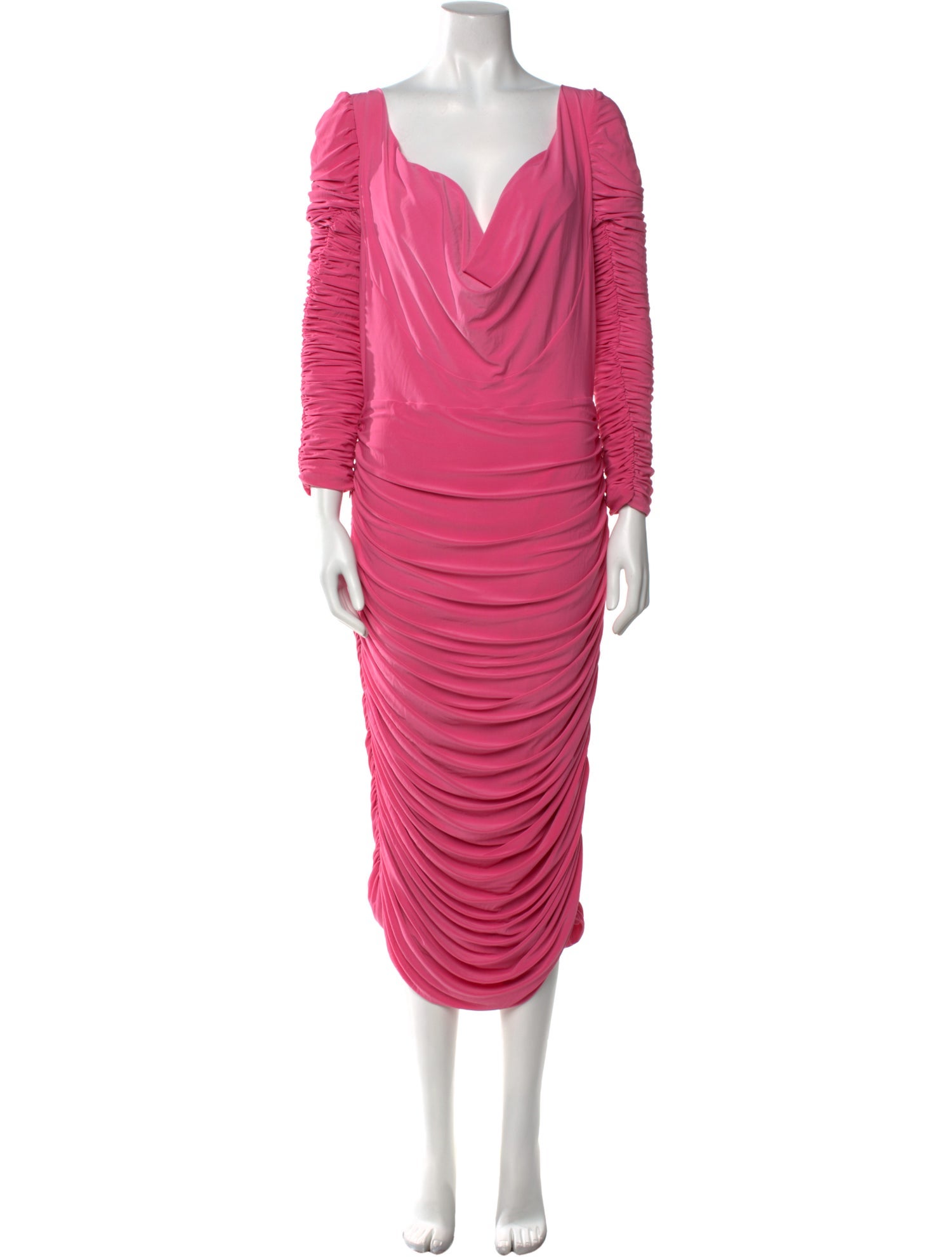 Aliétte Cowl Neck Long Dress