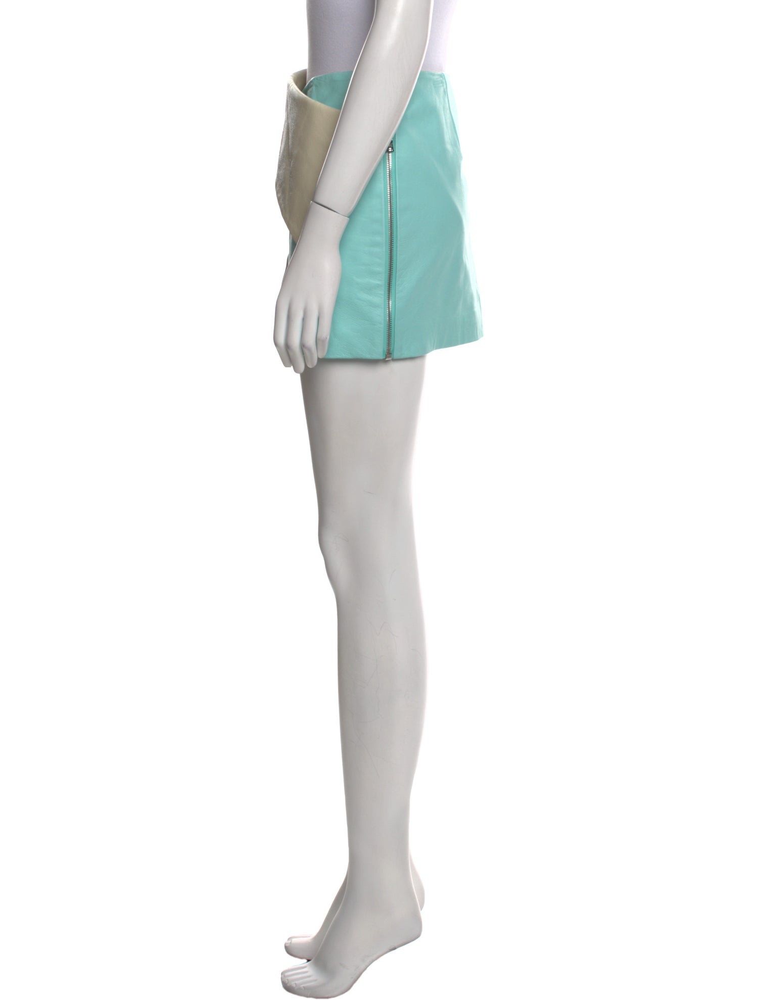 Aliétte Lambskin Mini Skirt