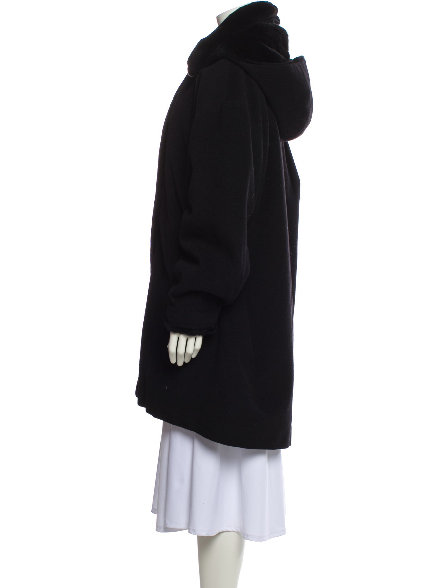 Alixandre Wool Faux Fur Vest