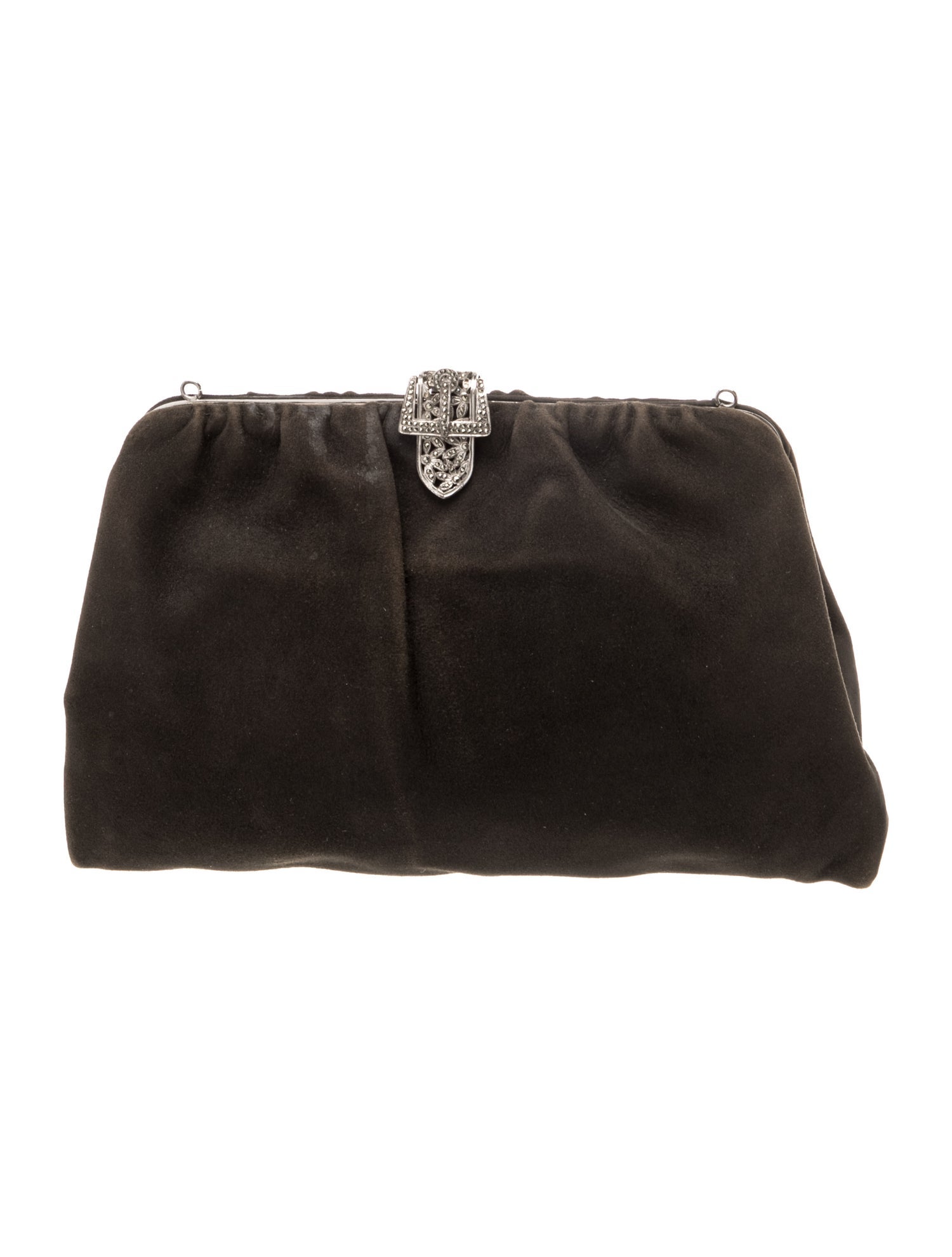 Alixandre Suede Evening Bag