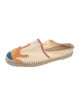 Alameda Turquesa Raffia Printed Espadrilles