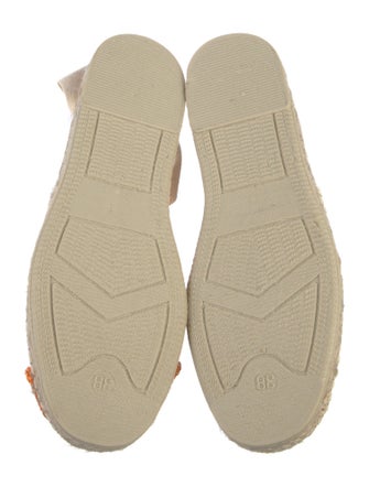 Alameda Turquesa Raffia Printed Espadrilles