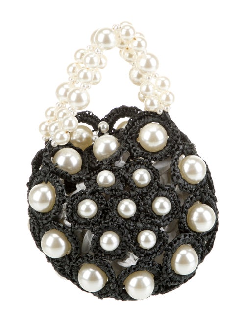 Alameda Turquesa Straw Top Handle Bag