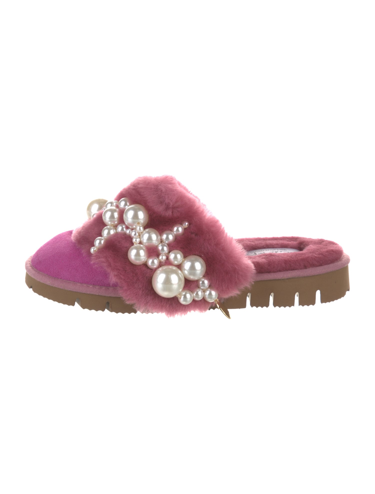 Alameda Turquesa Suede Beaded Accents Mules