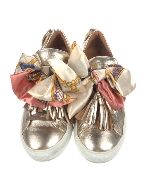 Alameda Turquesa Leather Sneakers