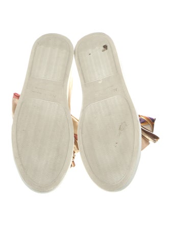 Alameda Turquesa Leather Sneakers