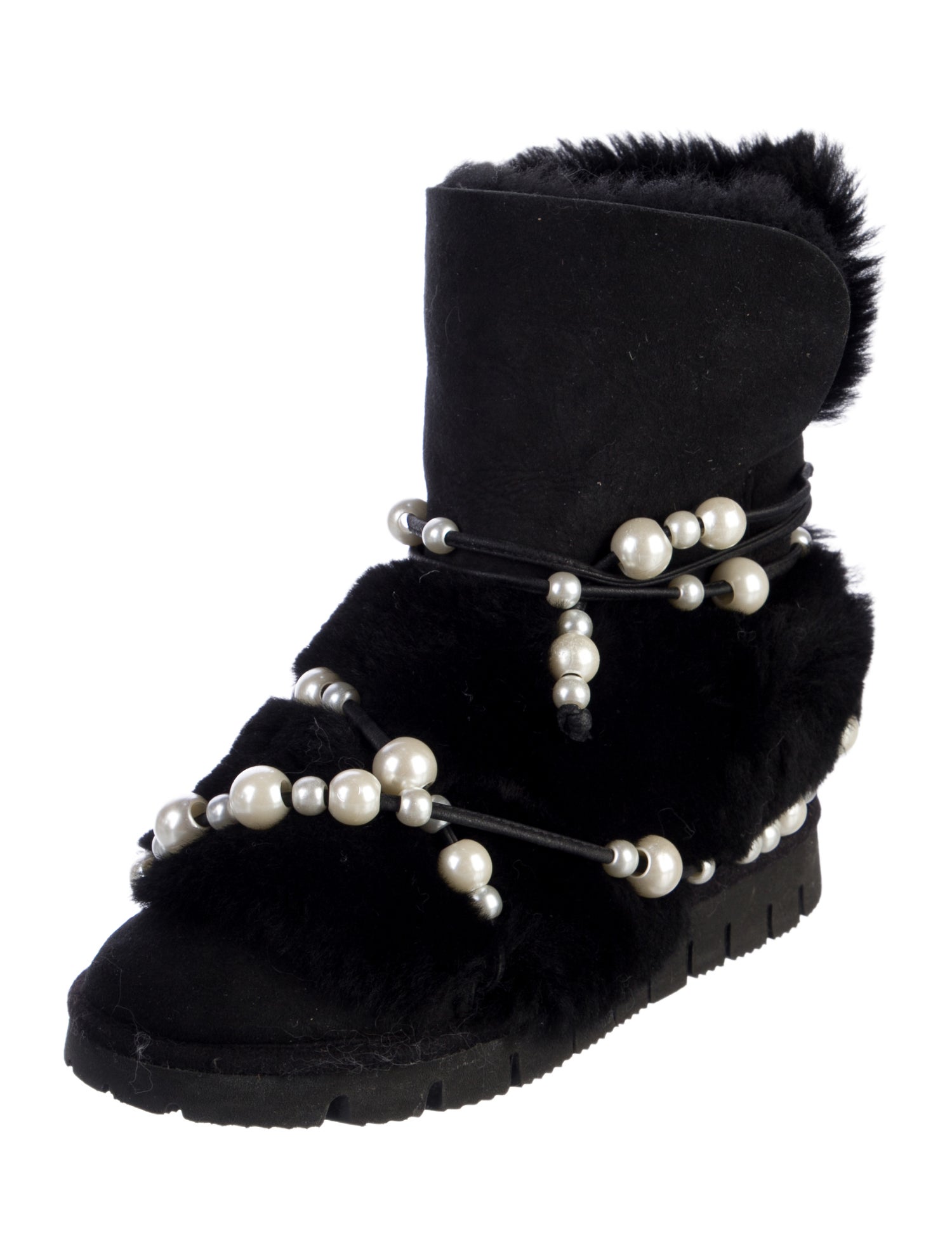 Alameda Turquesa Suede Beaded Accents Combat Boots