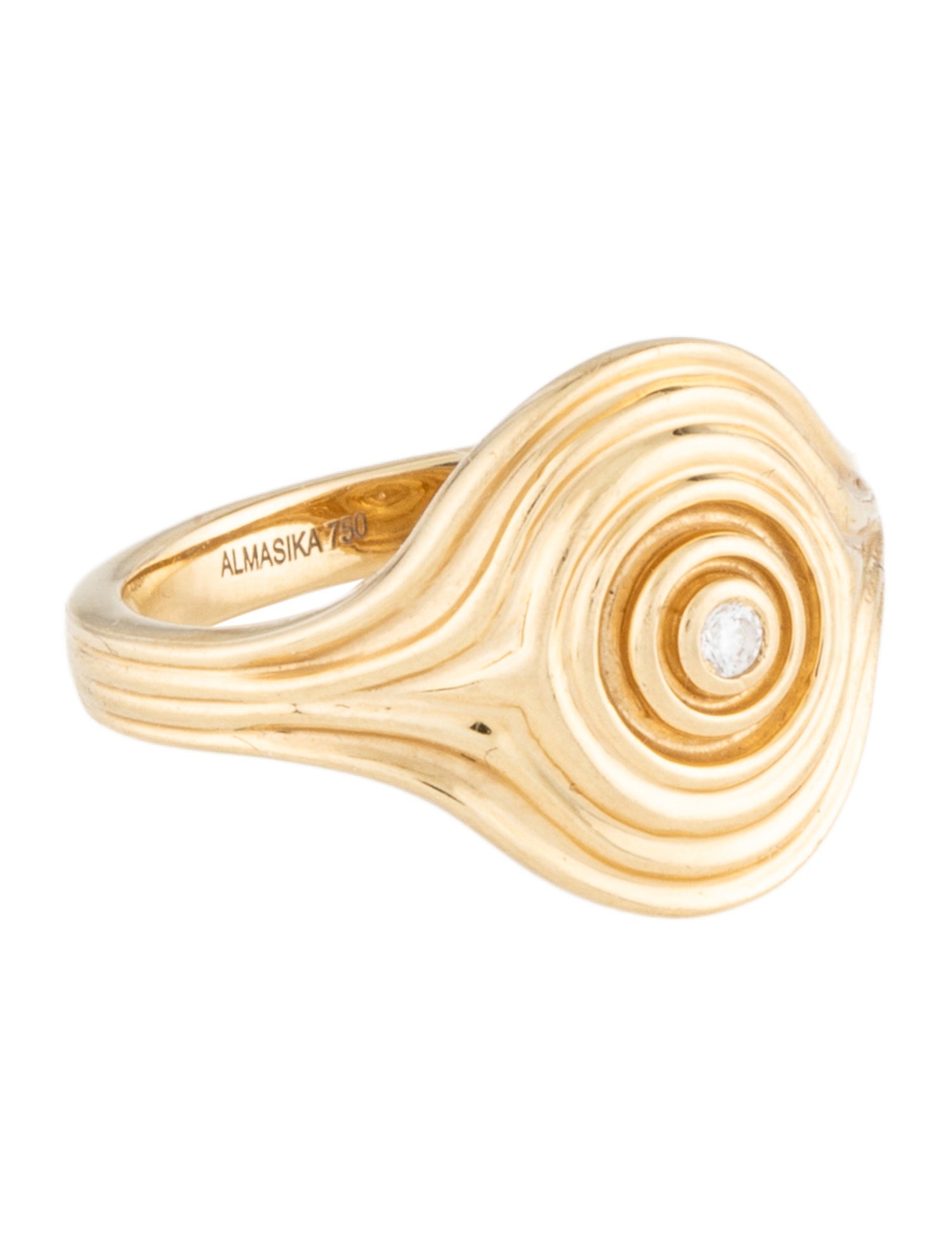 Almasika 18K Diamond Universum Cocktail Ring