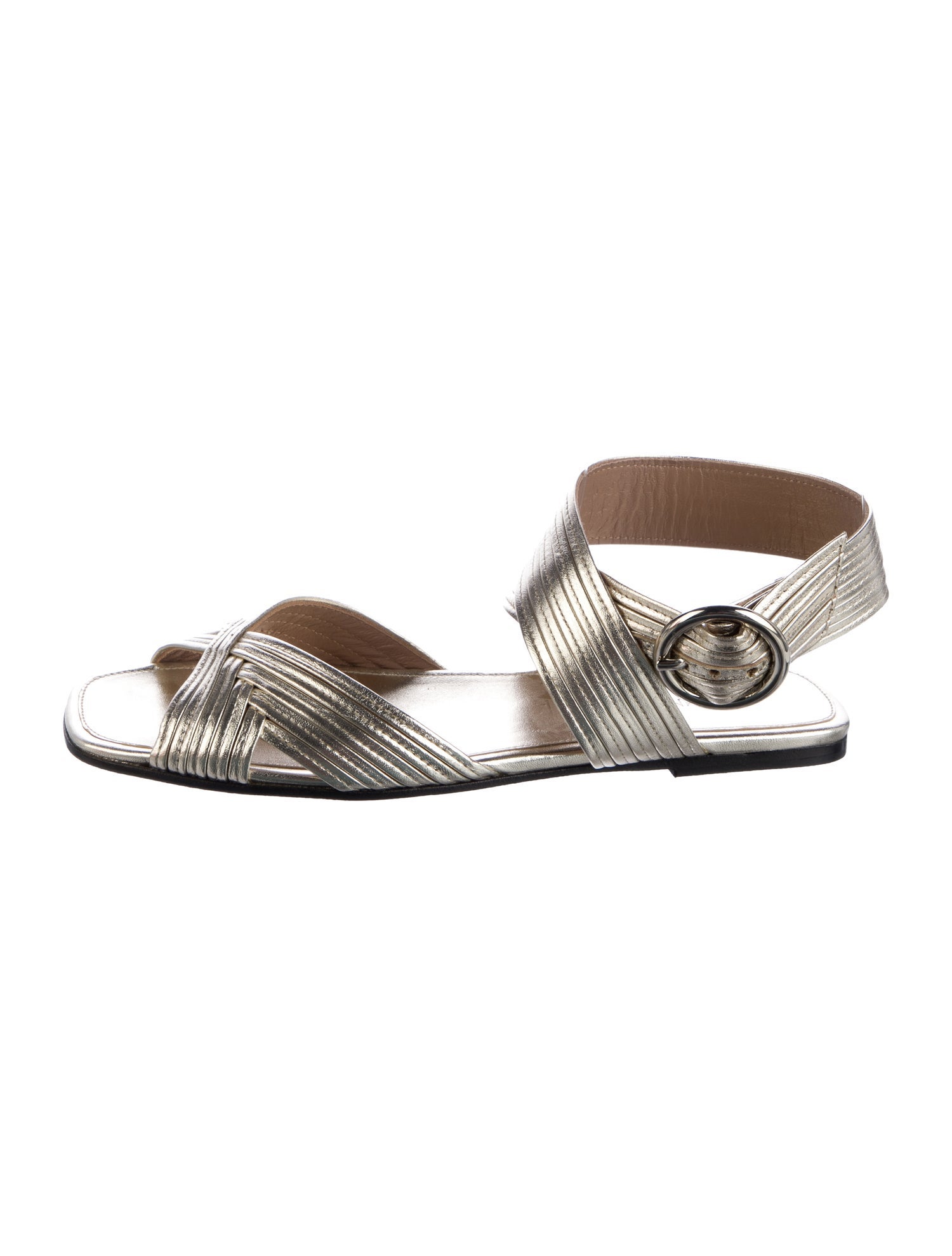 Alumnae Leather Slingback Sandals