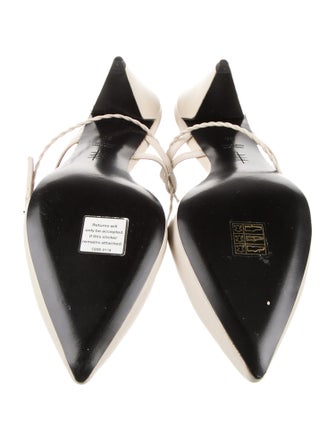 Alumnae Leather Slingback Pumps