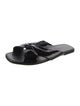 Alumnae Patent Leather Slides