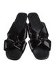 Alumnae Patent Leather Slides