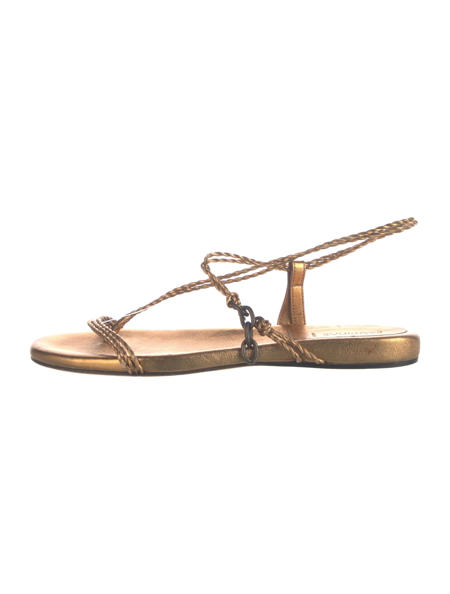 Alumnae Vintage Leather T-Strap Sandals