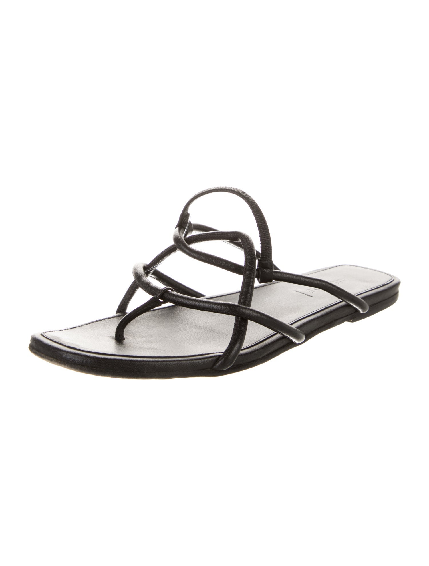 Alumnae Leather Slides