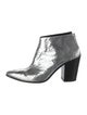 Alumnae Snakeskin Colorblock Pattern Boots