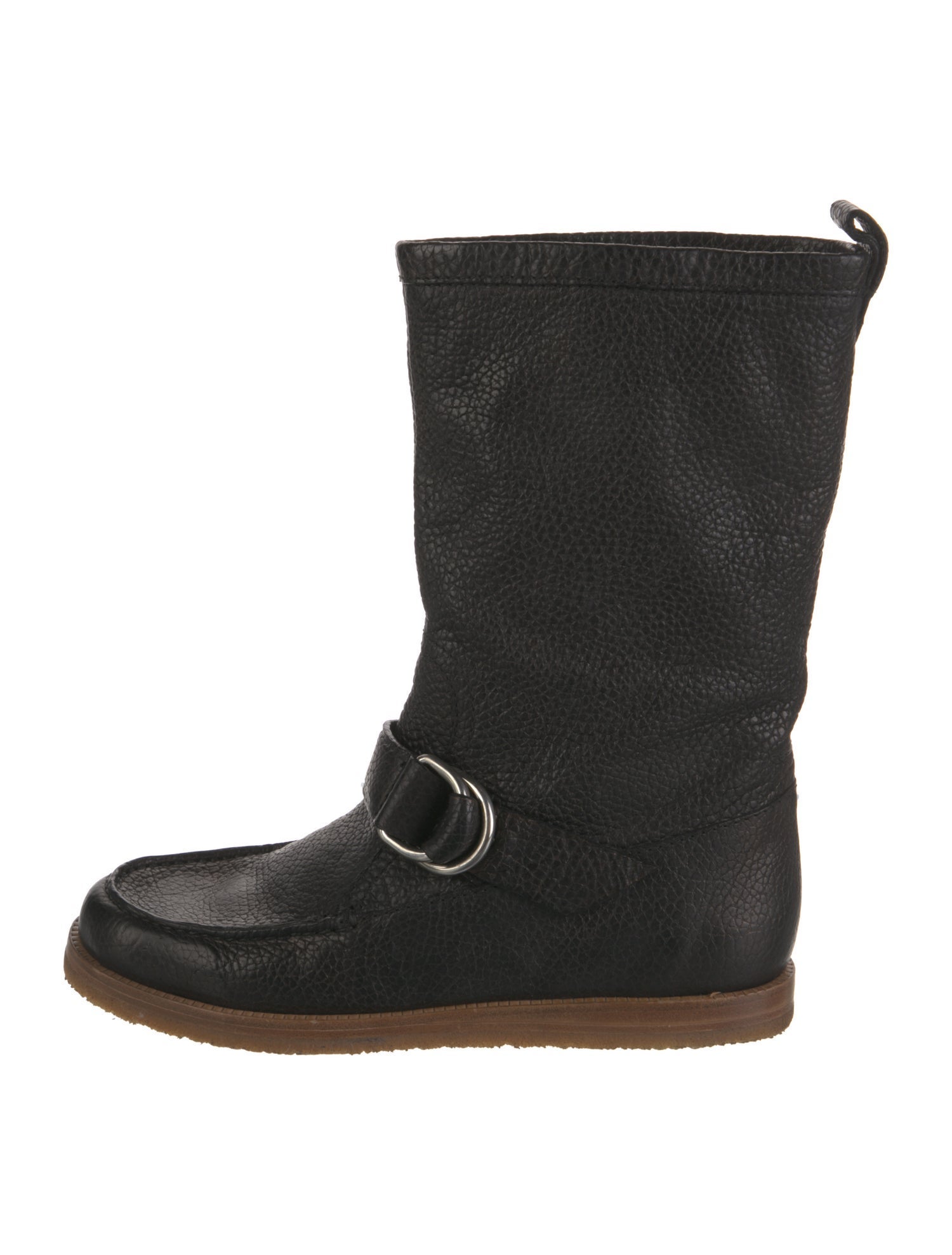 Alumnae Leather Moto Boots