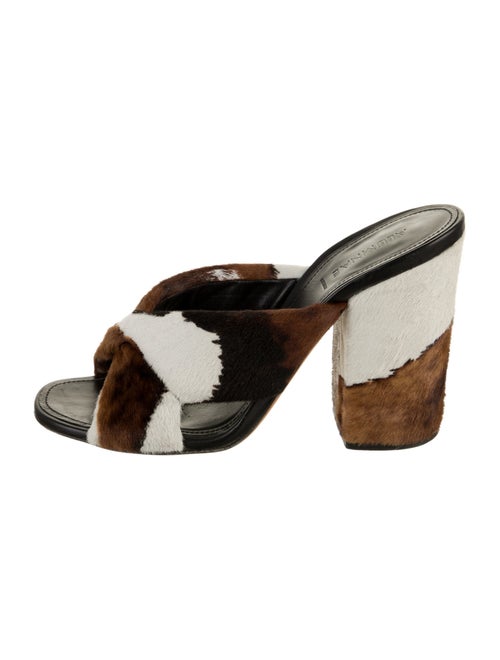 Alumnae Ponyhair Animal Print Slides