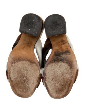 Alumnae Ponyhair Animal Print Slides