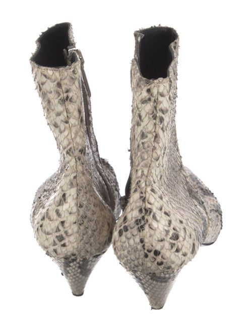 Alumnae Snakeskin Animal Print Boots