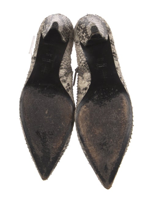 Alumnae Snakeskin Animal Print Boots