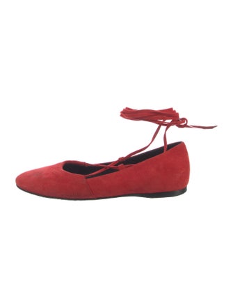 Alumnae Suede Ballet Flats